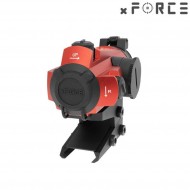 Dot sight xtps con ele mount red xforce (xf-xr006red)