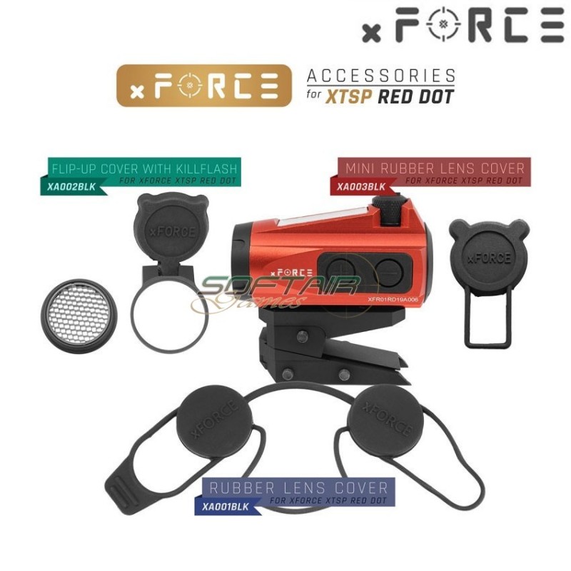 Dot sight xtps with ele mount red xforce (xf-xr006red)
