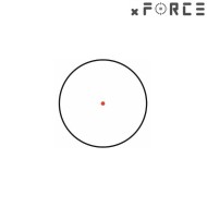 Dot sight xtps with ele mount red xforce (xf-xr006red)
