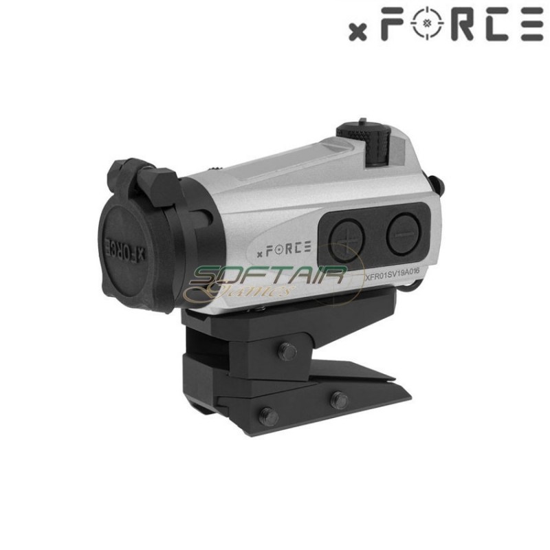 Dot sight xtps with ele mount silver xforce (xf-xr006slv)