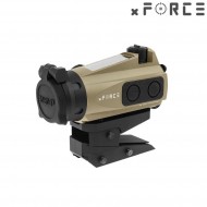 Dot sight xtps with ele mount tan xforce (xf-xr006tan)