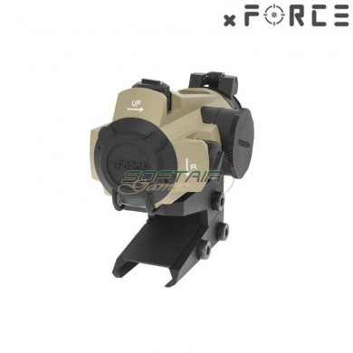 Dot sight xtps con ele mount tan xforce (xf-xr006tan)