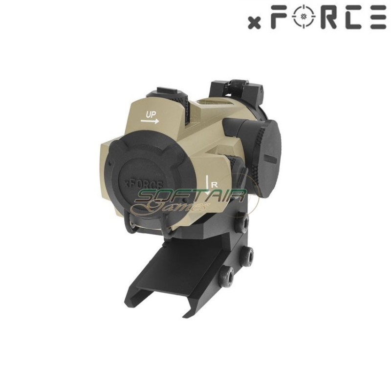 Dot sight xtps con ele mount tan xforce (xf-xr006tan)