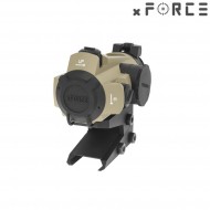 Dot sight xtps con ele mount tan xforce (xf-xr006tan)