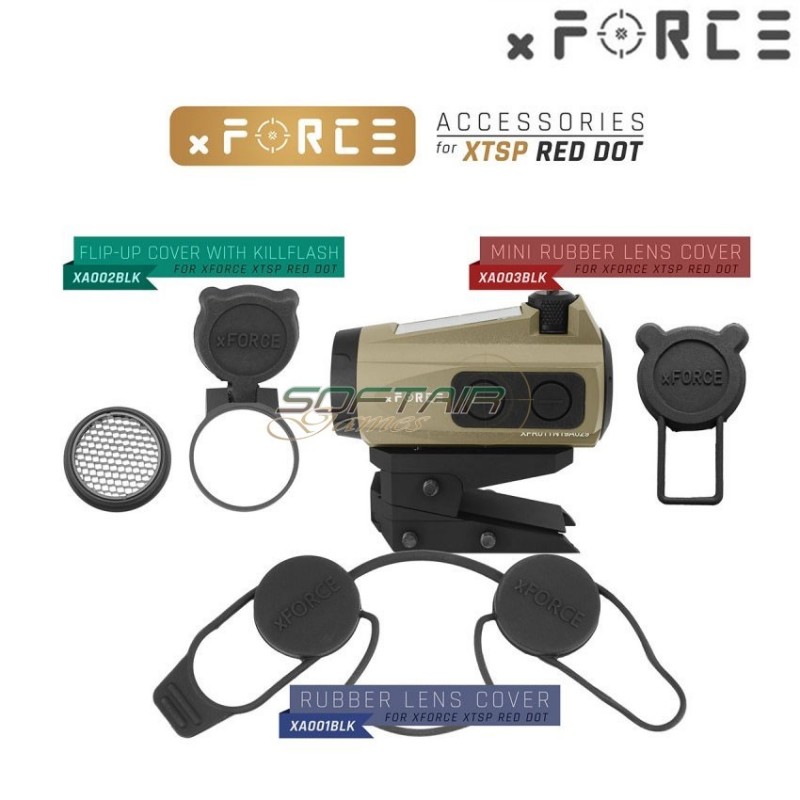 Dot sight xtps con ele mount tan xforce (xf-xr006tan)