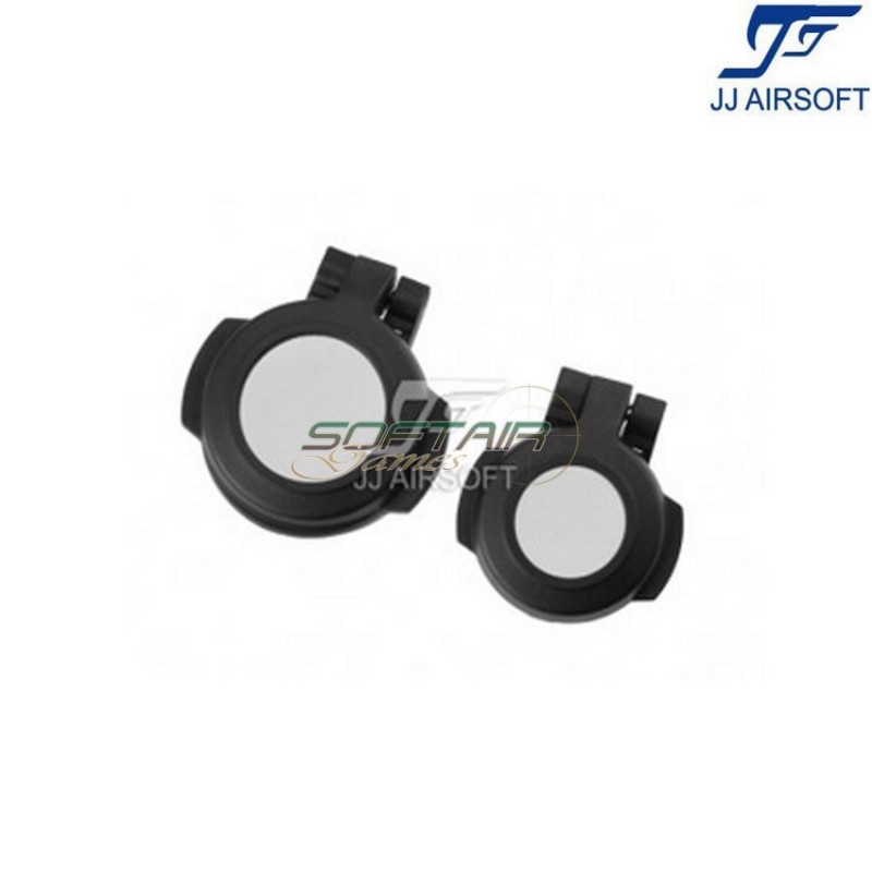 Flip up cover type 1 black per t2 dot jj airsoft (ja-2967)