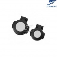 Flip up cover type 1 black per t2 dot jj airsoft (ja-2967)