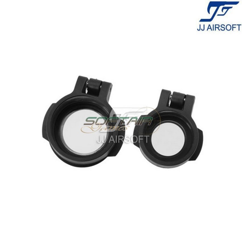 Flip up cover type 1 black per t2 dot jj airsoft (ja-2967)