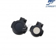 Flip up cover type 2 black per t2 dot jj airsoft (ja-2968)