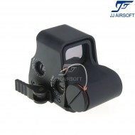 Eotech xps 2-z style dot bio-hazard black jj airsoft (ja-5062-bk)