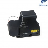 Eotech xps 2-z style dot bio-hazard black jj airsoft (ja-5062-bk)