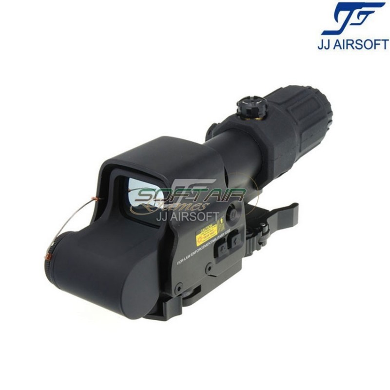 Combo set g33 & xps 3-2 black jj airsoft (ja-5357-bk)