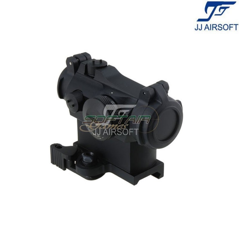 Qd high mount t044 dot black jj airsoft (ja-5074-bk)