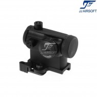 Qd high mount t043 type 2 dot black jj airsoft (ja-5001-bk)