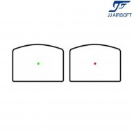 Lco red/green dot black jj airsoft (ja-5082-bk)