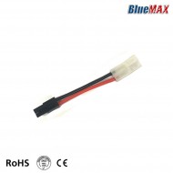 Connector large tamiya female to small tamiya male bluemax-power® (bmp-4) Connector large tamiya female to small tamiya male bluemax-power® (bmp-4)
