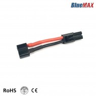 Connector small tamiya male to deans female bluemax-power® (bmp-8) Connector small tamiya male to deans female bluemax-power® (bmp-8)