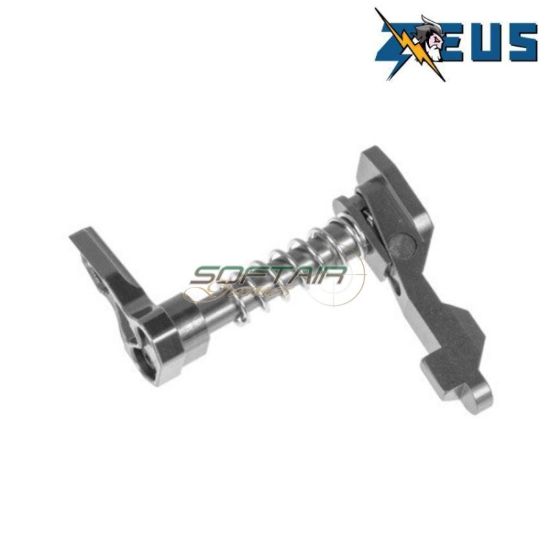 Magazine release mod.b style grey for aeg m4 zeus (zs-m4-149-gr)