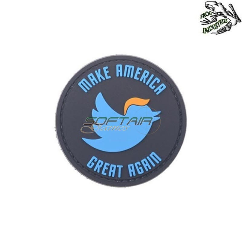 Patch 3d pvc make america great again black frog industries® (fi-024481-bk) Patch 3d pvc make america great again black frog industries® (fi-024481-bk)
