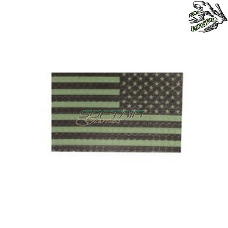 Patch ir usa right flag green frog industries® (fi-011290-gr) Patch ir usa right flag green frog industries® (fi-011290-gr)