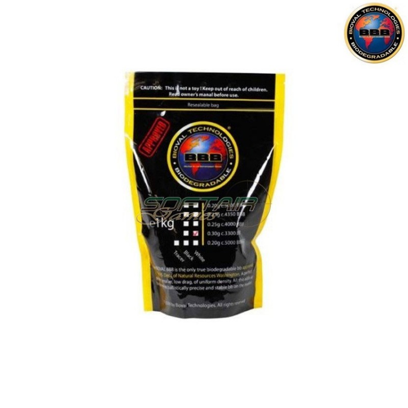 Bb bag bio 0.30gr white bioval (803026)