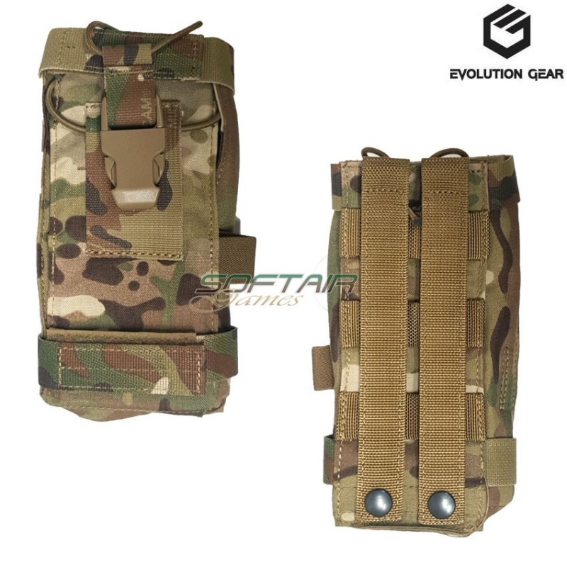 Tasca Porta Radio Prc148/152 Mbitr Multicam® Genuine Usa Evolution Gear® (evg-315-mc)