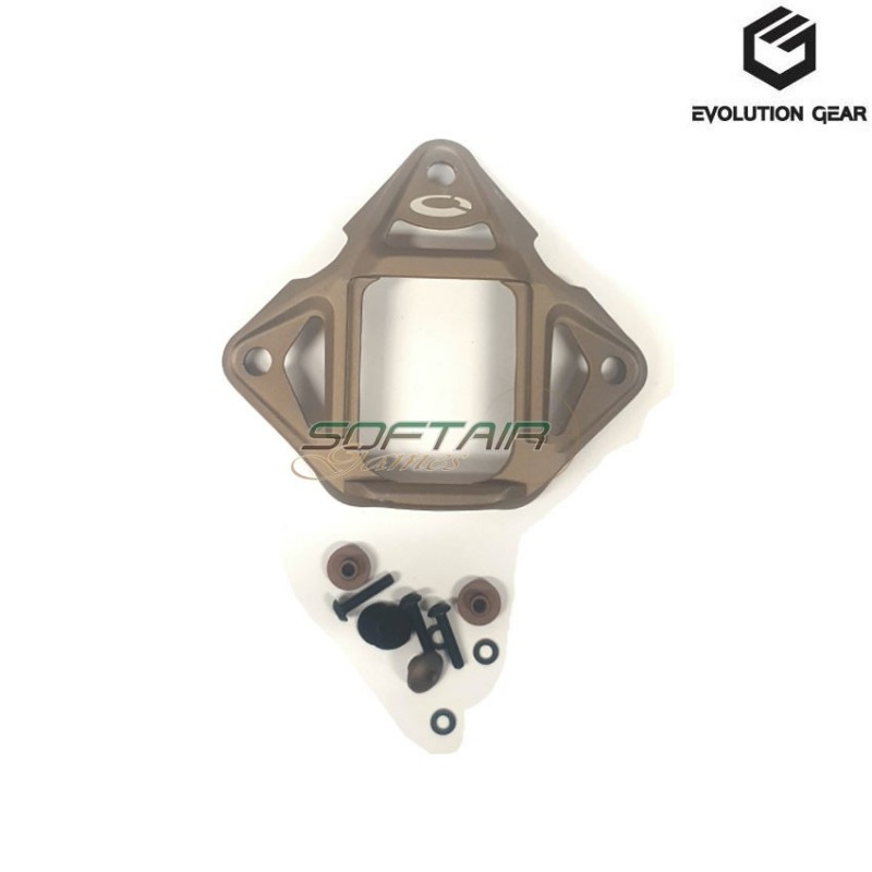 Skeleton shroud per elmetto dark earth evolution gear® (evg-205-de)