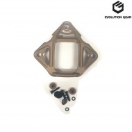 Skeleton shroud for helmet dark earth evolution gear® (evg-205-de) Skeleton shroud for helmet dark earth evolution gear® (evg-205-de)
