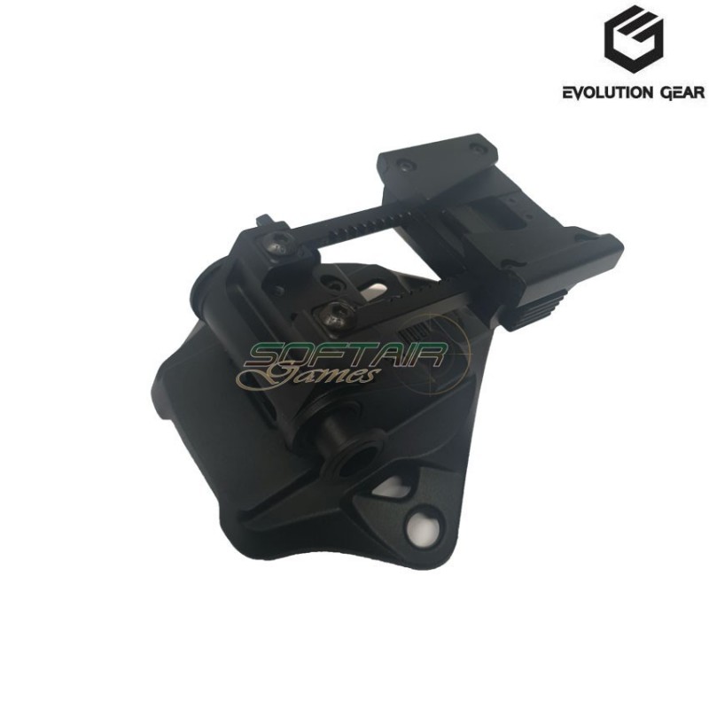 Mount elmetto l4g19 con shroud set black evolution gear® (evg-204-bk)