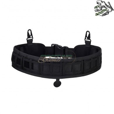 Lasercut tactical belt black frog industries® (fi-wo-ba21b)