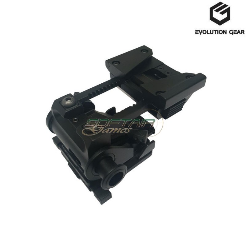 Helmet mount  l4g24 with skeleton shroud set black evolution gear® (evg-202-bk) Helmet mount  l4g24 with skeleton shroud set black evolution gear® (evg-202-bk)