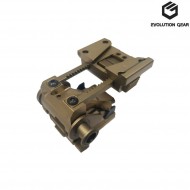 Mount elmetto l4g24 con skeleton shroud set dark earth evolution gear® (evg-202-de)