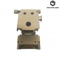 Helmet mount  l4g24 with skeleton shroud set dark earth evolution gear® (evg-202-de)