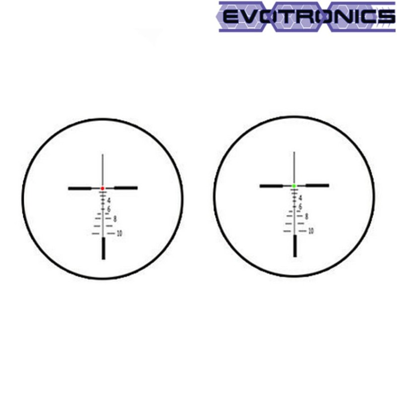 Ottica elcan specter dr 4x black evotronics (evo-1-0058-bk)