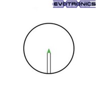 Scope 3-9x40 green fiber black evotronics (evo-1-0266-bk)