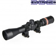 Scope 3-9x40 red fiber black evotronics (evo-1-0267-bk) Scope 3-9x40 red fiber black evotronics (evo-1-0267-bk)