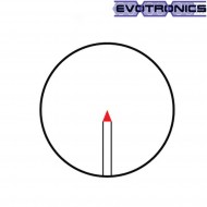 Ottica 3-9x40 red fiber black evotronics (evo-1-0267-bk)