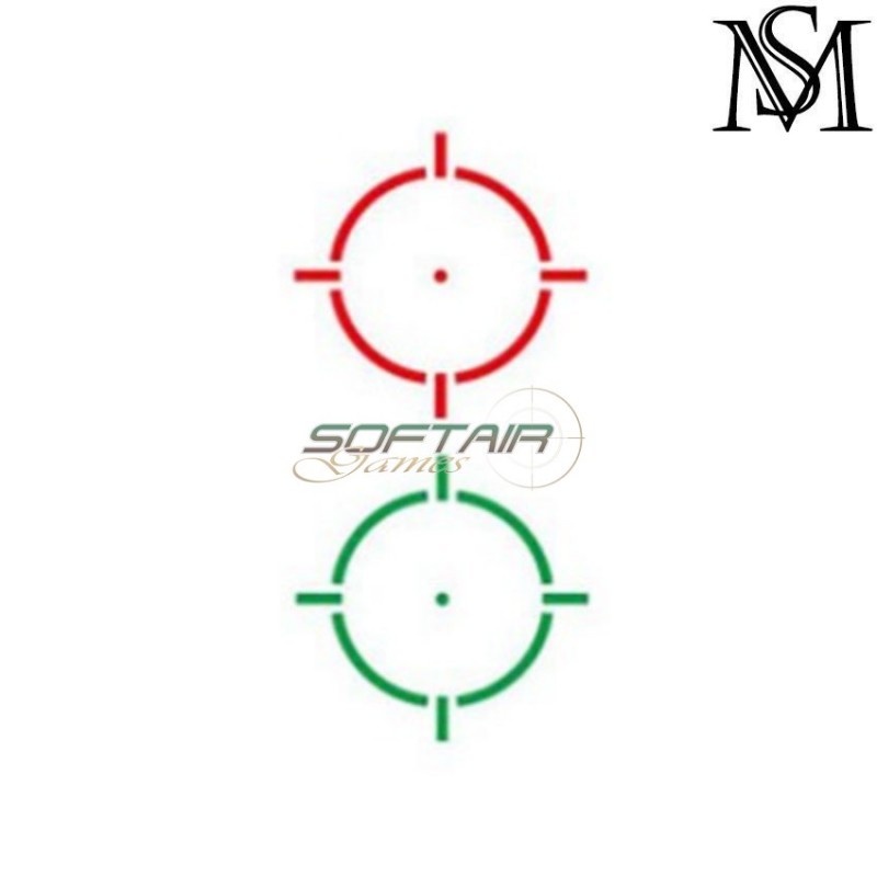 Dot eotech 551 type black milsim series (ms-2-0031-551-bk)