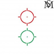 Dot eotech 551 type black milsim series (ms-2-0031-551-bk)