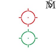 Dot eotech 552 type black milsim series (ms-2-0032-bk)