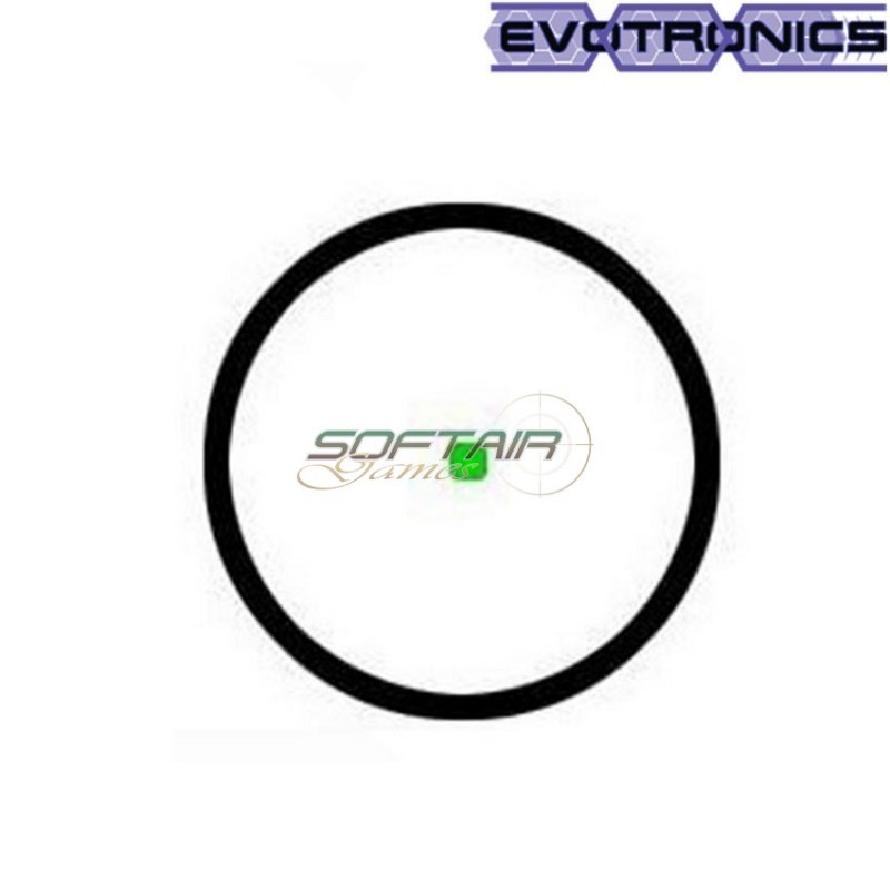 Acog dot green fiber black evotronics (evo-2-0045eg-bk)