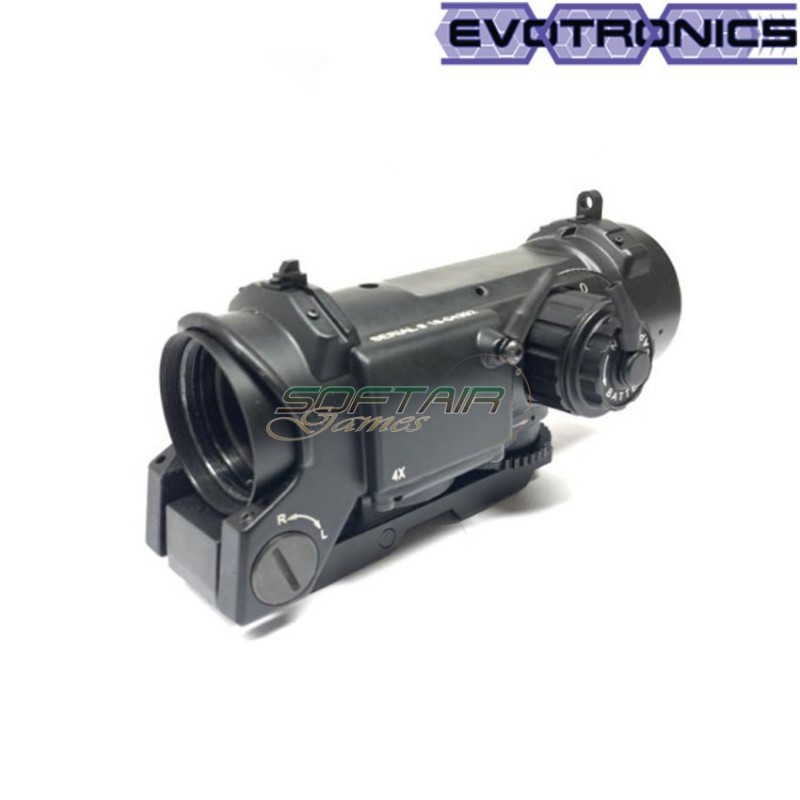 Ottica elcan specter dr 4x black evotronics (evo-1-0058-bk)