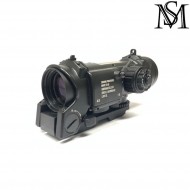 Scope elcan specter dr 1x/4x black milsim series (ms-1-0058pro-bk)