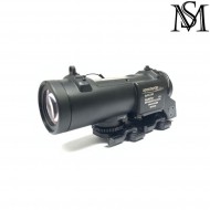 Ottica elcan specter dr 1x/4x black milsim series (ms-1-0058pro-bk)