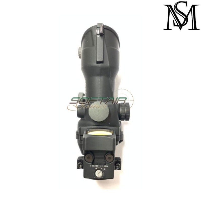 Ottica 4x32 acog c/rmr red dot black milsim series (ms-1-0159-bk)