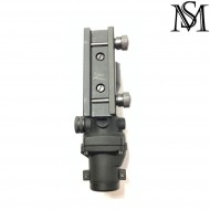 Ottica 4x32 acog c/rmr red dot black milsim series (ms-1-0159-bk)
