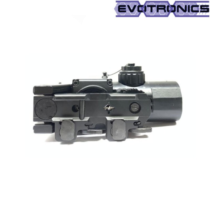 Ottica elcan specter dr 4x c/docter red dot black evotronics (evo-1-0160-bk)