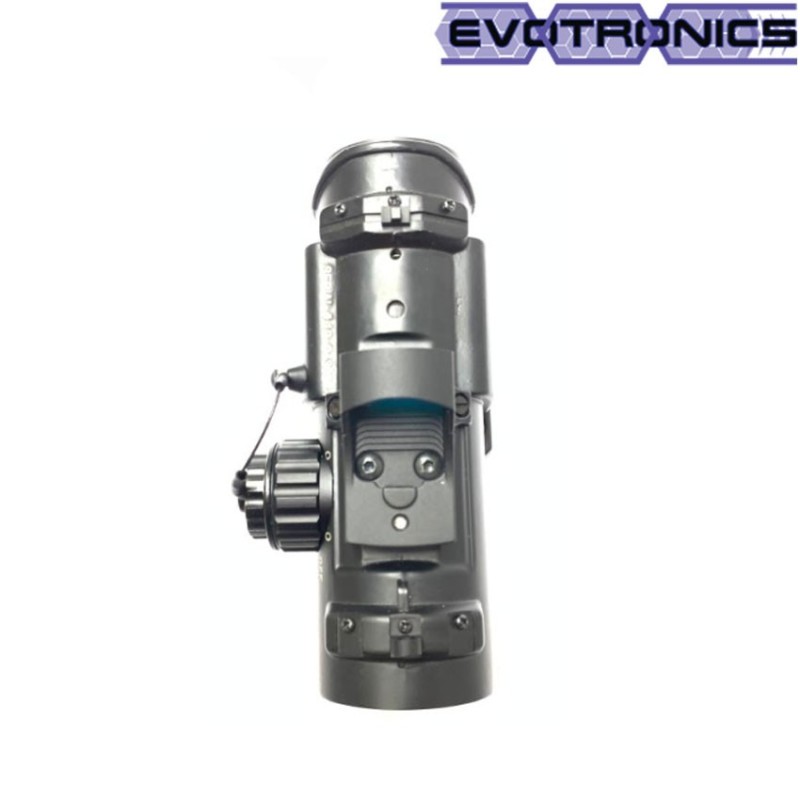 Scope elcan specter dr 4x w/docter red dot black evotronics (evo-1-0160-bk)