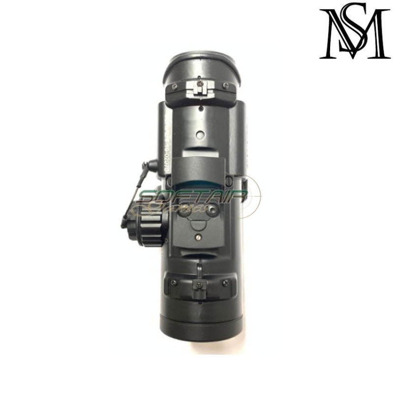 Ottica elcan specter dr 1x/4x c/docter red dot black milsim series (ms-1-0160pro-bk)