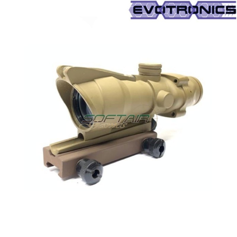 Acog dot red fiber tan evotronics (evo-2-0043-tan)